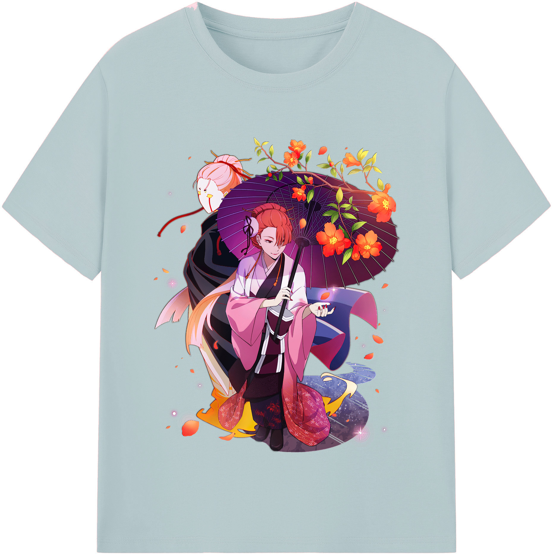 （画像用） 文豪ストレイドッグス Bungo Stray Dogs 綿100％半袖Tシャツ（フロントプリント）